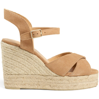 Scarpe Donna Espadrillas Castaner Espadrillas Blaudell in suede con zeppa 