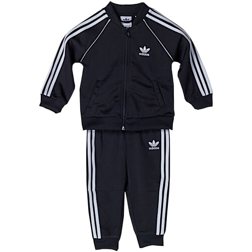 Abbigliamento Unisex bambino Tuta adidas Originals DV2820 Nero