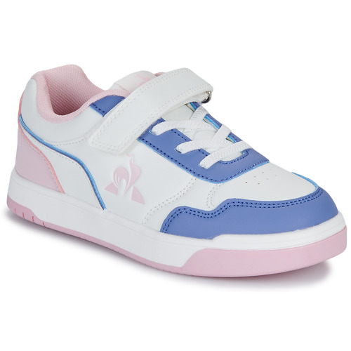 Scarpe Bambina Sneakers basse Le Coq Sportif COURT BREAKER Bianco / Viola