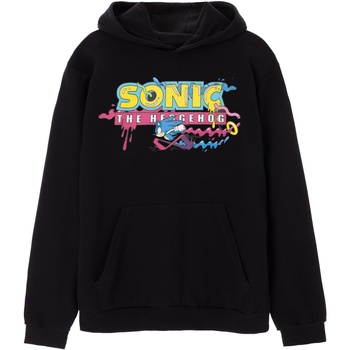 Abbigliamento Uomo Felpe Sonic The Hedgehog NS7701 Nero