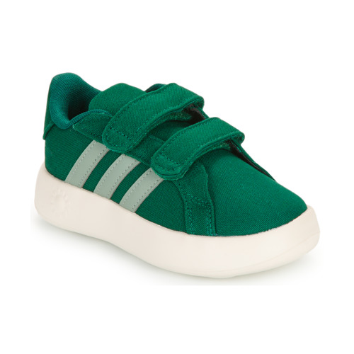 Scarpe Unisex bambino Sneakers basse Adidas Sportswear GRAND COURT 2.0 CF I Verde