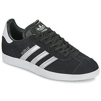 Scarpe Donna Sneakers basse adidas Originals GAZELLE Nero / Argento