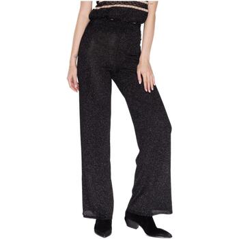 Abbigliamento Donna Pantaloni Akep PANTALONE IN MAGLIA Nero