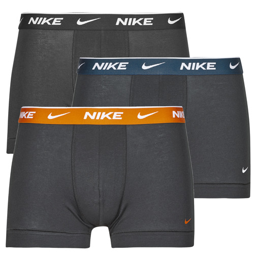 Biancheria Intima Uomo Boxer Nike EVERYDAY COTTON STRETCH X3 Nero / Nero / Nero