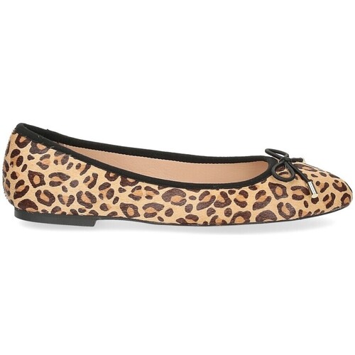 Scarpe Donna Ballerine Inuovo ballerina B16003 cavallino leopardato Marrone