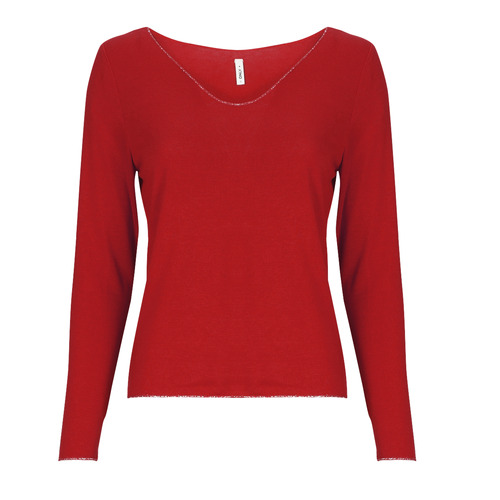 Abbigliamento Donna Maglioni Only ONLHANNA  Rosso