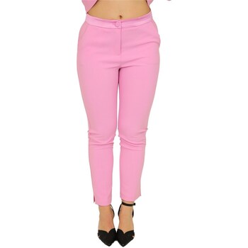 Abbigliamento Donna Pantaloni morbidi / Pantaloni alla zuava Zahjr 53539116 Rosa