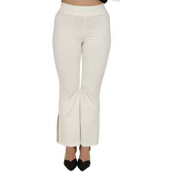 Abbigliamento Donna Pantaloni morbidi / Pantaloni alla zuava Zahjr 53539194 Bianco