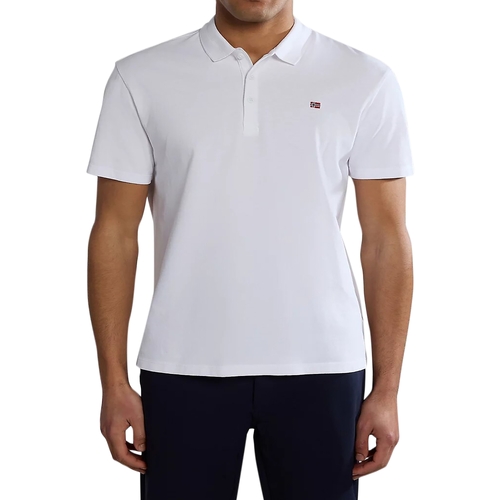 Abbigliamento Uomo Polo maniche corte Napapijri 234930 Bianco