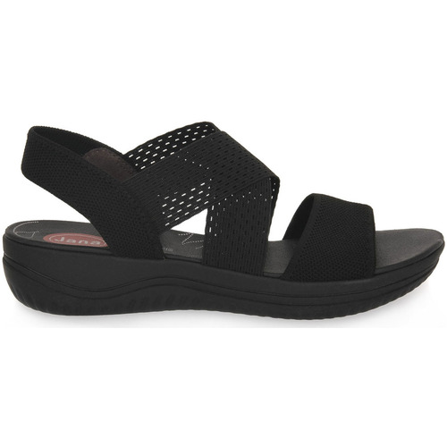 Scarpe Donna Sandali Jana BLK SANDAL Nero