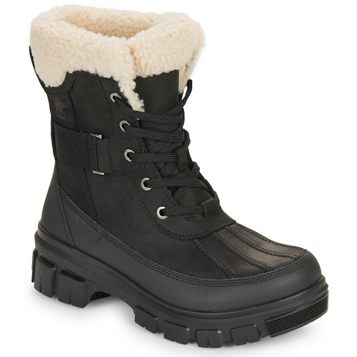 Scarpe Donna Stivali da neve Sorel TORINO V PARC WP Nero