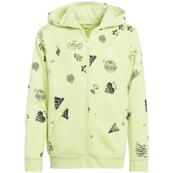 Abbigliamento Bambina Felpe adidas Originals ia1556 Verde