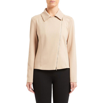 Abbigliamento Donna Giubbotti Penny Black ALFONSA GIACCA IN JERSEY PUNTO MILANO STRETCH Beige