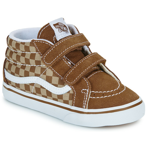 Scarpe Unisex bambino Sneakers alte Vans SK8-Mid Reissue V Beige / Marrone