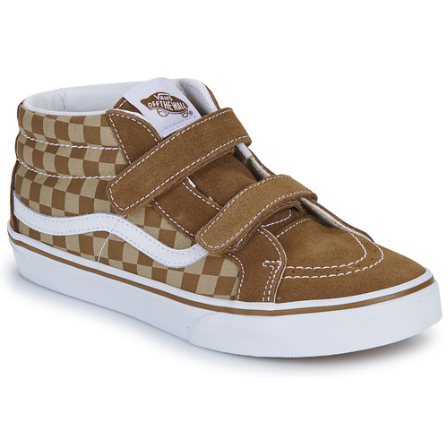 Scarpe Unisex bambino Sneakers alte Vans SK8-Mid Reissue V Marrone / Beige