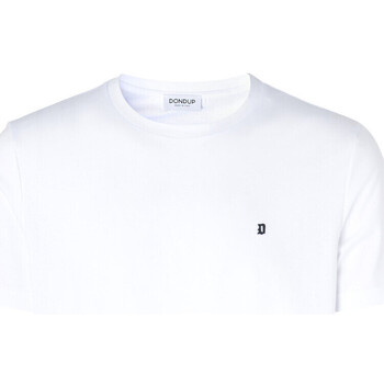 Abbigliamento T-shirt & Polo Dondup T-Shirt  in cotone bianco con logo Altri