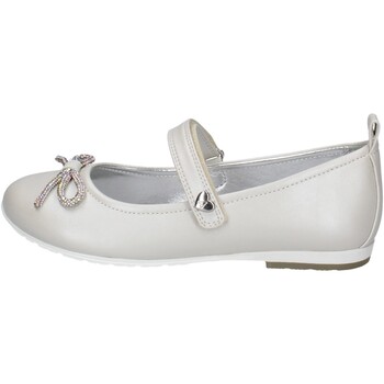 Scarpe Bambina Ballerine Asso AG-14503 Bianco