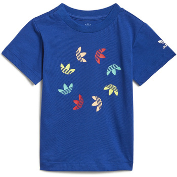 Abbigliamento Unisex bambino T-shirt & Polo adidas Originals - T-shirt azzurro HE6847 Blu