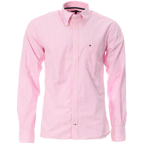 Abbigliamento Uomo Camicie maniche lunghe Tommy Hilfiger 883224458-686 Rosa