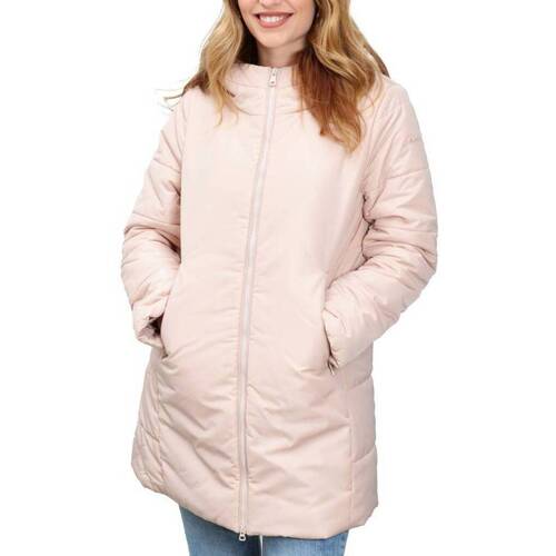 Abbigliamento Donna Cappotti Geox W MYRIA LONG PARKA Rosa