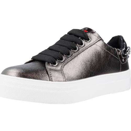 Scarpe Bambina Sneakers Asso AG15500 Argento