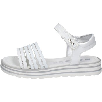 Scarpe Bambina Sandali Asso AG-16360 Bianco