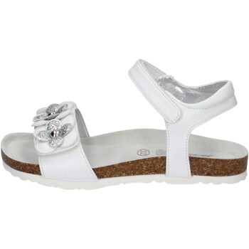 Scarpe Bambina Sandali Asso AG-16212 Bianco