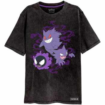 Abbigliamento T-shirt & Polo Pokemon HE1877 Nero