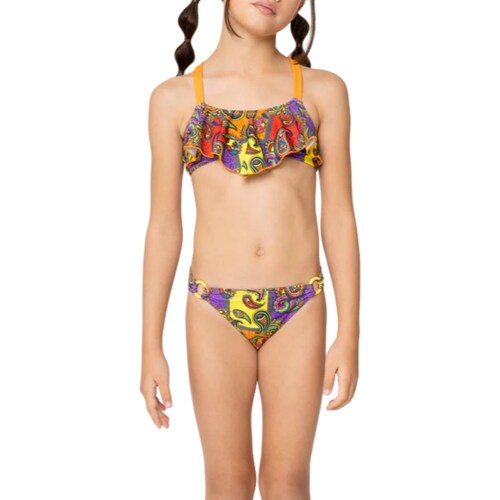 Abbigliamento Bambina Costume / Bermuda da spiaggia 4giveness FGBG3902 Arancio