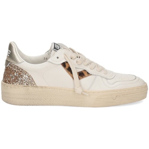 Scarpe Donna Sneakers 4B12 Hyper D834 oro leo Bianco