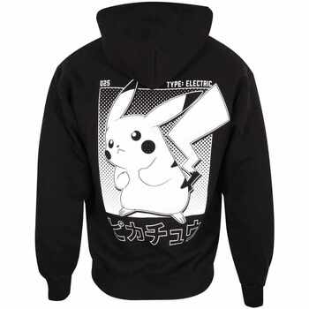 Abbigliamento Felpe Pokemon HE2084 Nero