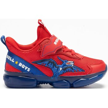 Scarpe Bambino Sneakers basse Bull Boys DNAL4506 Bambini e ragazzi Rosso