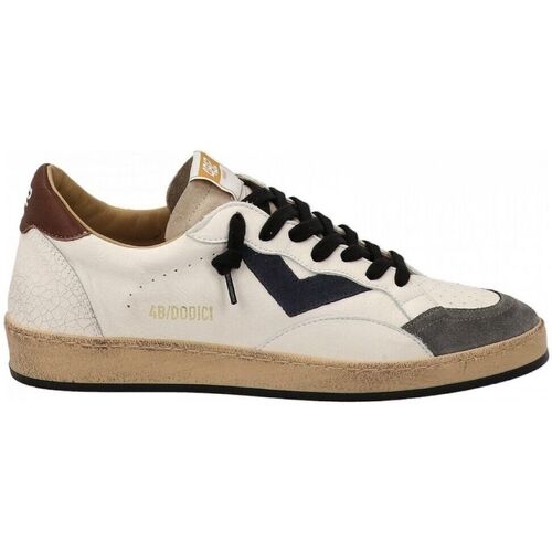 Scarpe Uomo Sneakers 4B12 SCARPA U25QB04 Bianco