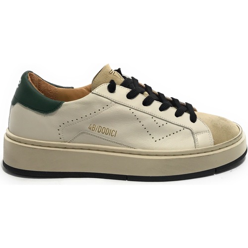 Scarpe Uomo Sneakers 4B12 SCARPA U25QB09 Bianco