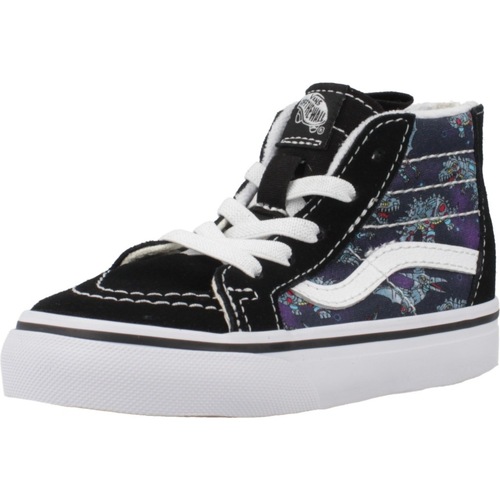 Scarpe Bambino Sneakers Vans SK8-HI ZIP Nero