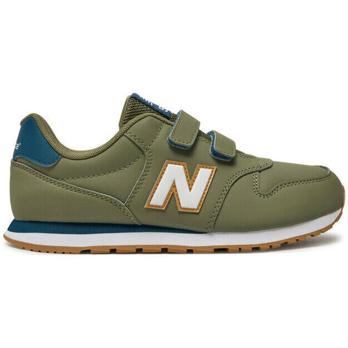 Scarpe Unisex bambino Sneakers basse New Balance GV500 Bambini e ragazzi Verde