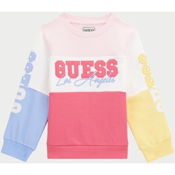 Abbigliamento Bambina Felpe Guess Felpa color block  per bambine Multicolore