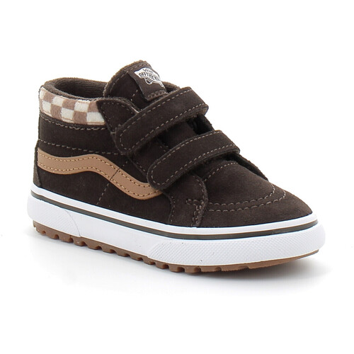 Scarpe Unisex bambino Sneakers Vans  Marrone