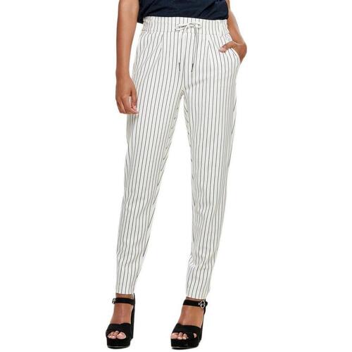 Abbigliamento Donna Pantaloni Only 15176615 Bianco