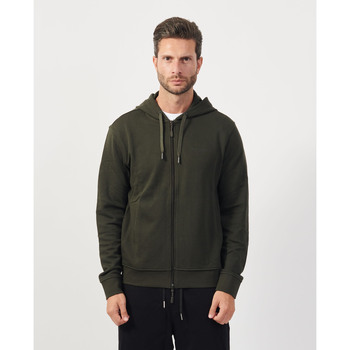 Abbigliamento Uomo Felpe EAX Felpa regular fit  in cotone Verde