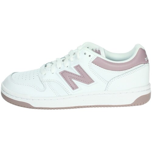 Scarpe Bambina Sneakers basse New Balance GSB480WI Bianco