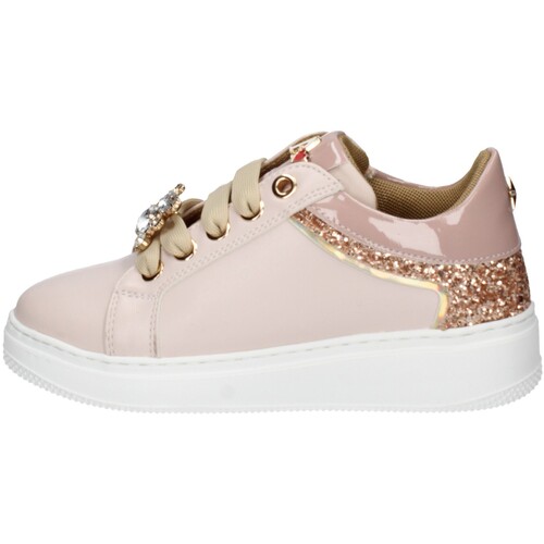 Scarpe Bambina Sneakers Asso AG-16532 Rosa