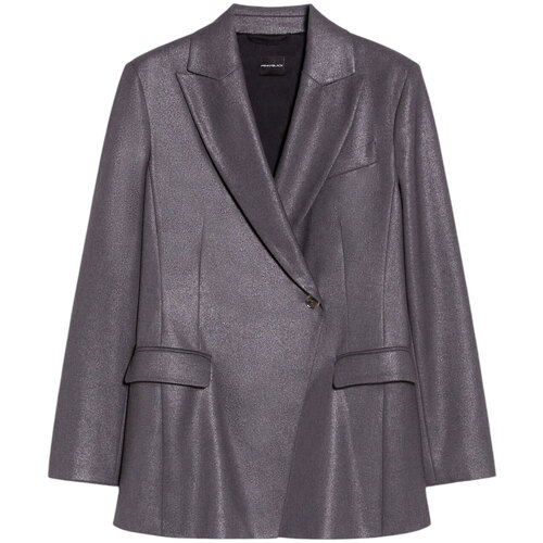 Abbigliamento Donna Giubbotti Penny Black CESTA GIACCA IN TWILL LAMINATO Grigio