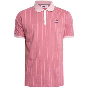 Abbigliamento Uomo Polo maniche corte Fila Polo classica a righe vintage Rosa