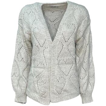 Abbigliamento Donna Gilet / Cardigan Molly Bracken la1631cn Bianco