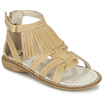 Scarpe Bambina Sandali Citrouille et Compagnie CONQUITA Beige