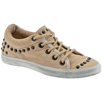 Scarpe Donna Sneakers Fornarina Lite  Borchiate Beige