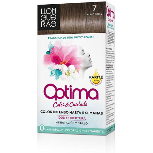 Bellezza Tinta Llongueras Optima Hair Colour 7 Rubio Medio 