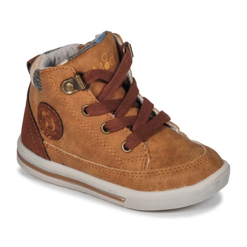 Scarpe Bambino Sneakers alte Mod'8 SOURA Cognac