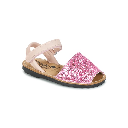 Scarpe Bambina Sandali Citrouille et Compagnie SQUOUBEL Fucsia